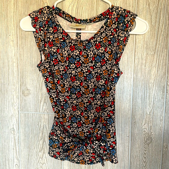 Anthropologie Tops - maeve Anthropologie floral print tank top